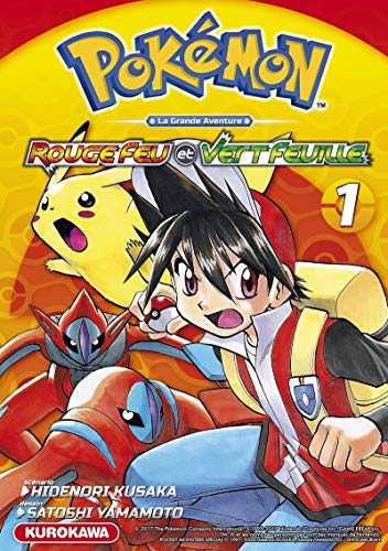 POKÉMON LA GRANDE AVENTURE ROUGE FEU ET VERT FEUILLE N° 1